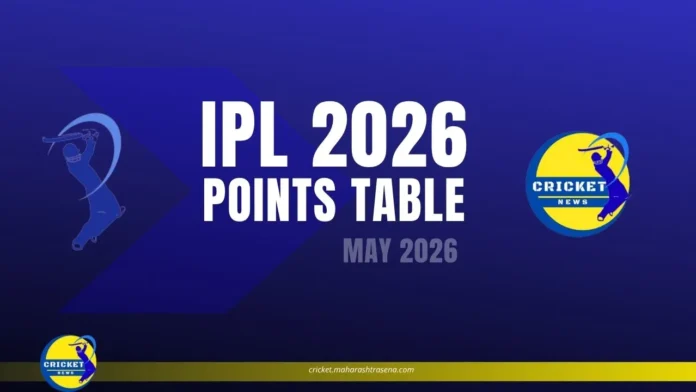 IPL 2026 Points Table May 2026