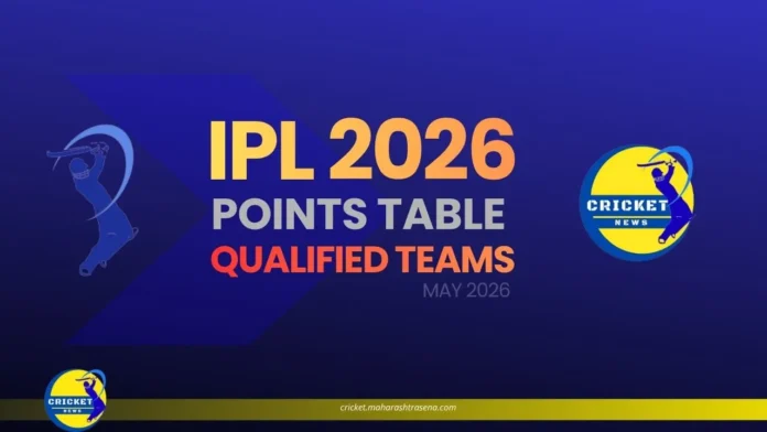 IPL 2026 Points Table Qualified Teams May 2026