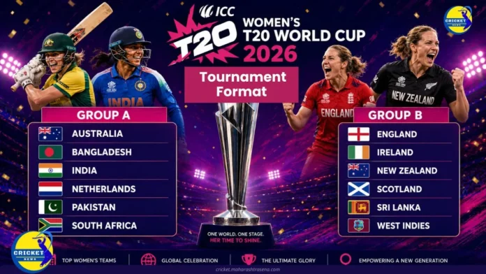 ICC Women's T20 World Cup 2026 Tournament Format